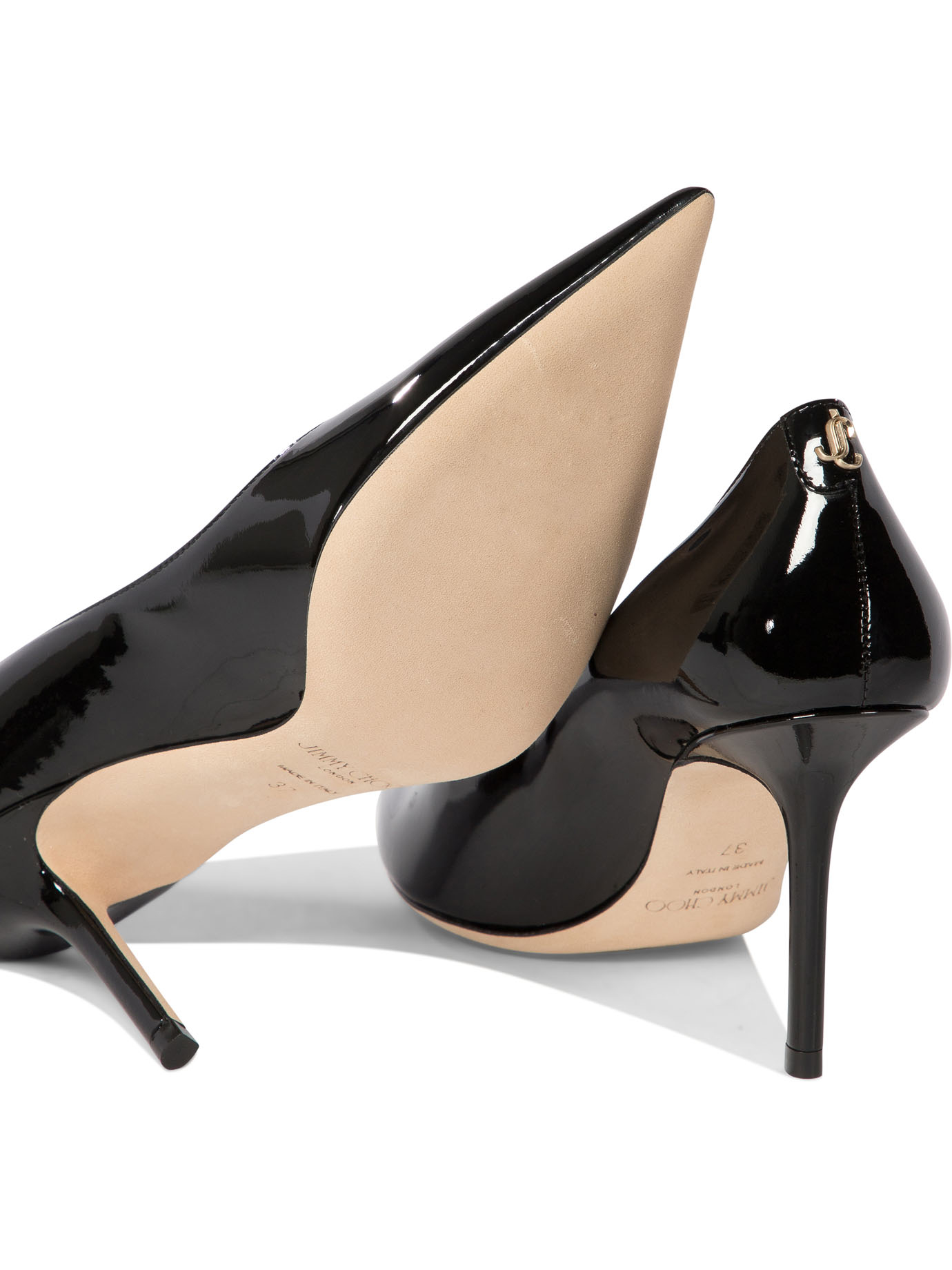 JIMMY CHOO Black   Love 85 pumps